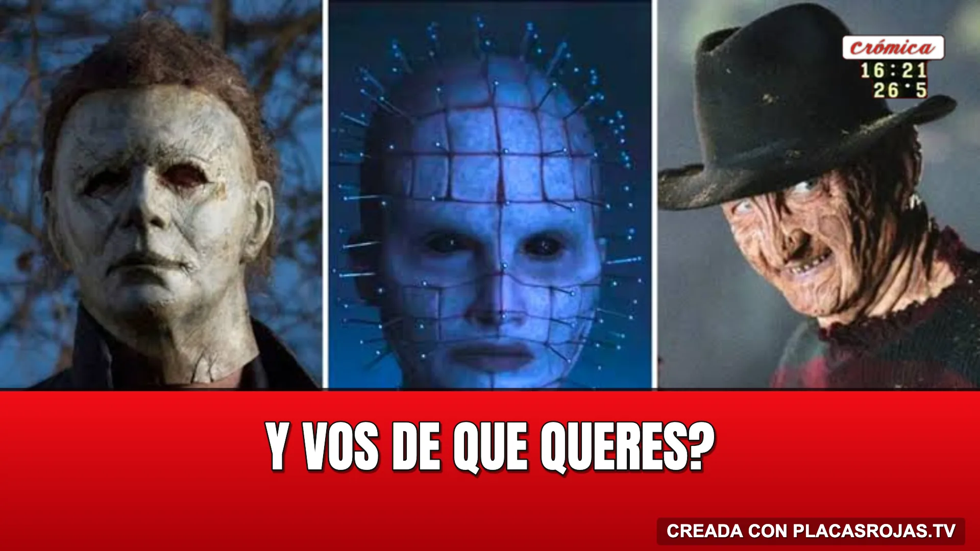 y vos de que queres?