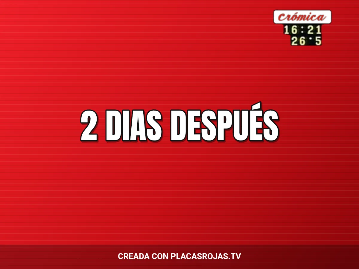 2 dias después